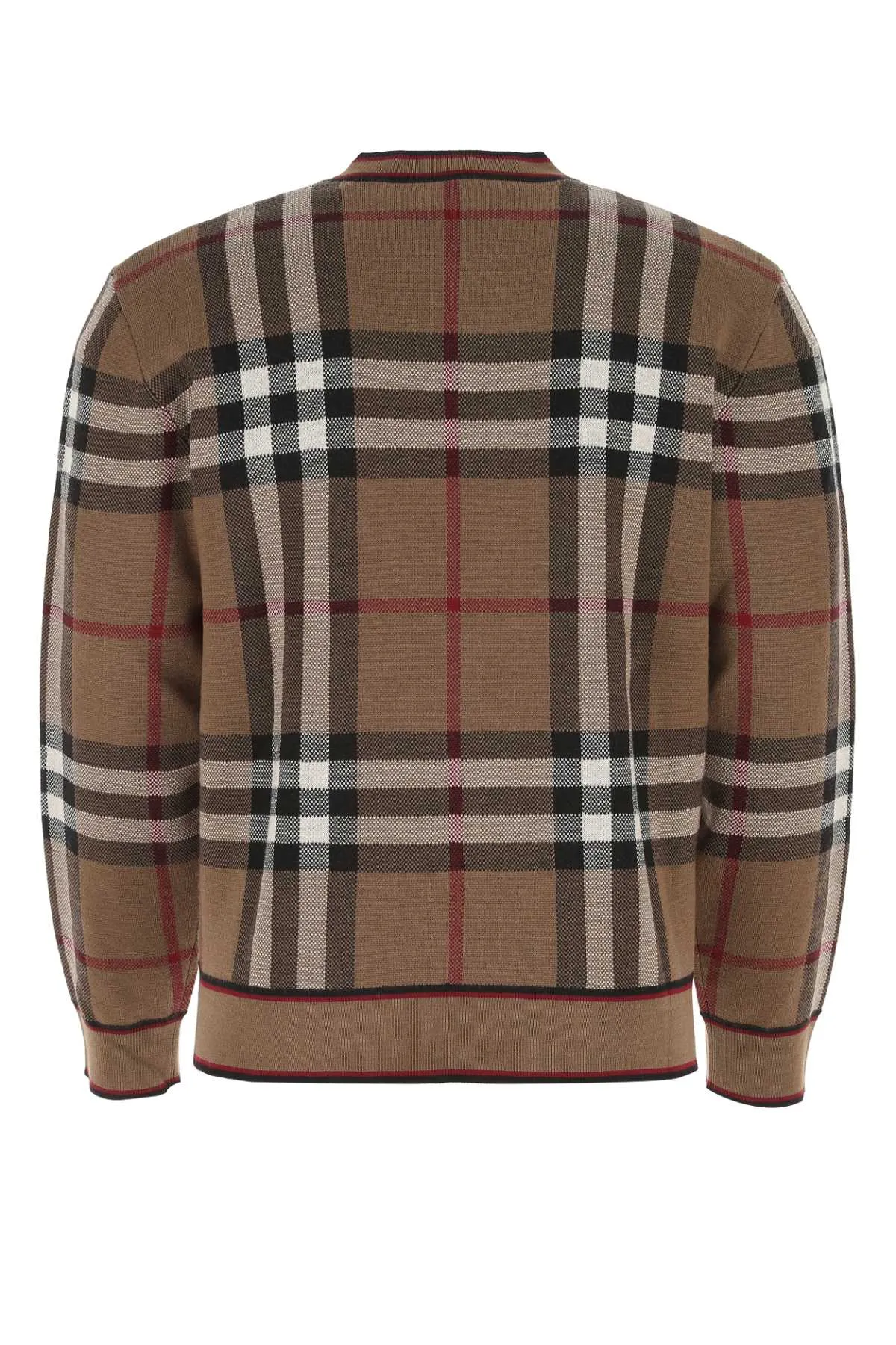 Burberry Check Jacquard Sweater