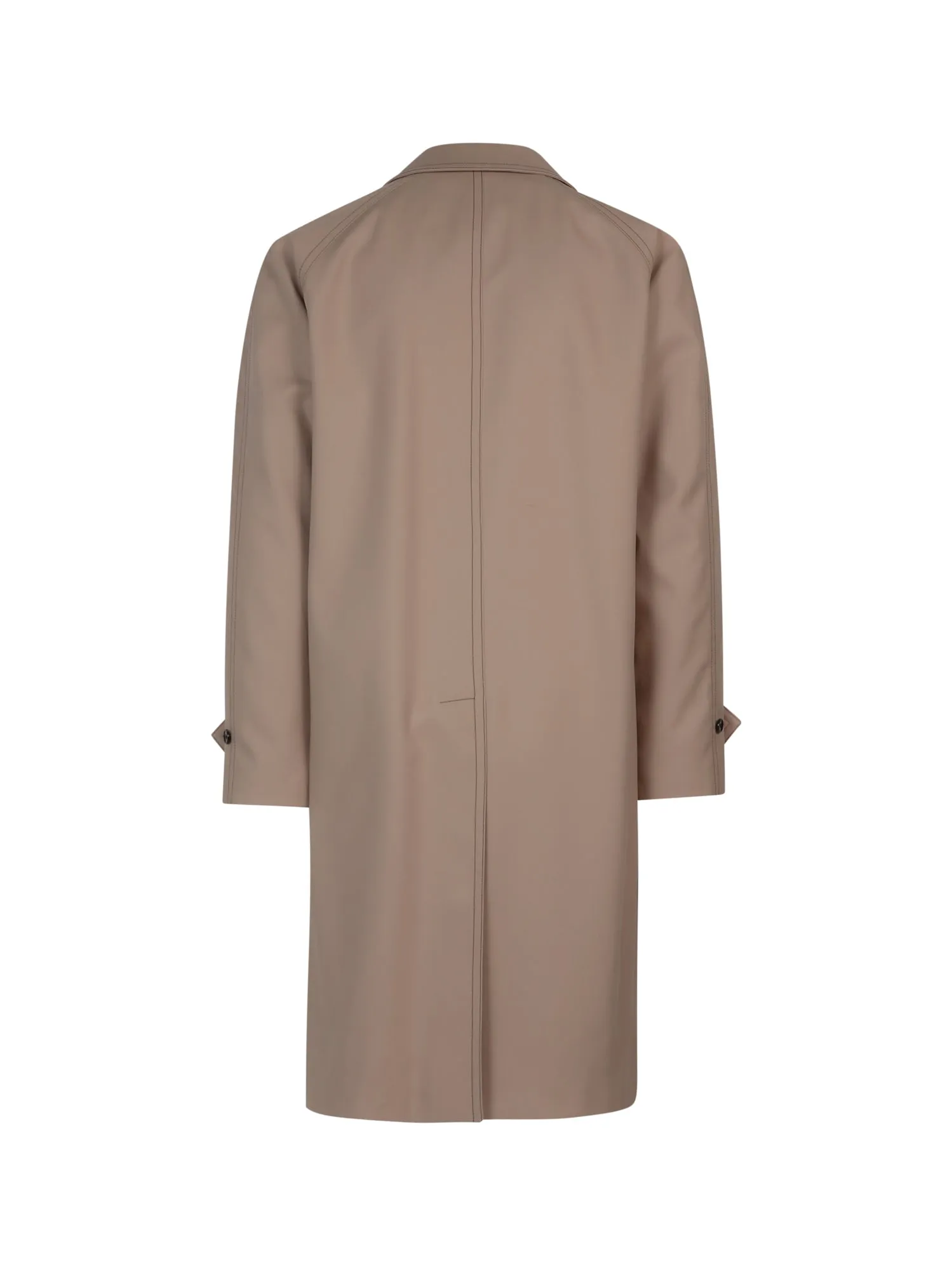 Burberry Contrast Stitched Aldeford Trench Coat