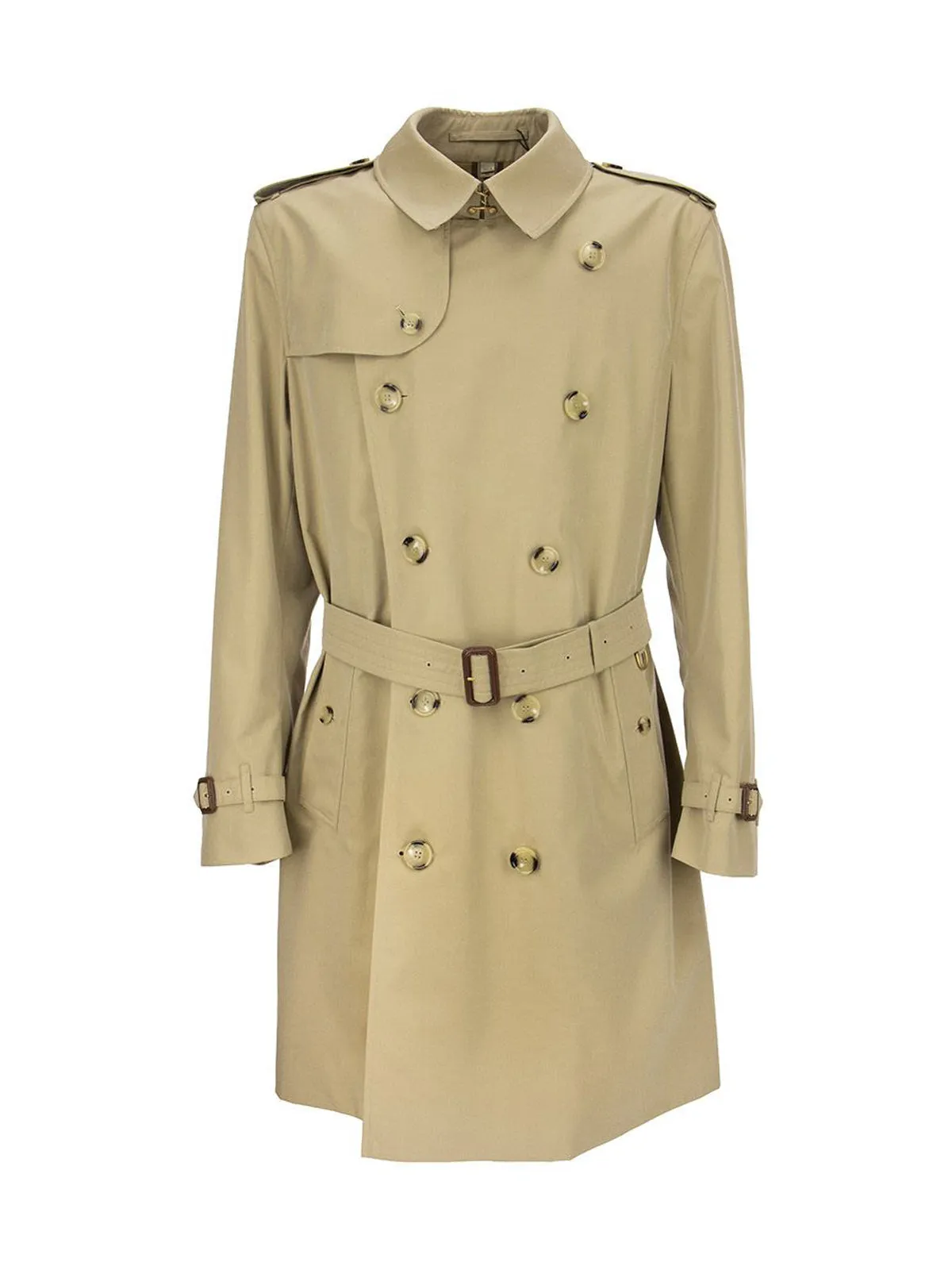 Burberry Double-Breasted Belted Waist Trench Coat