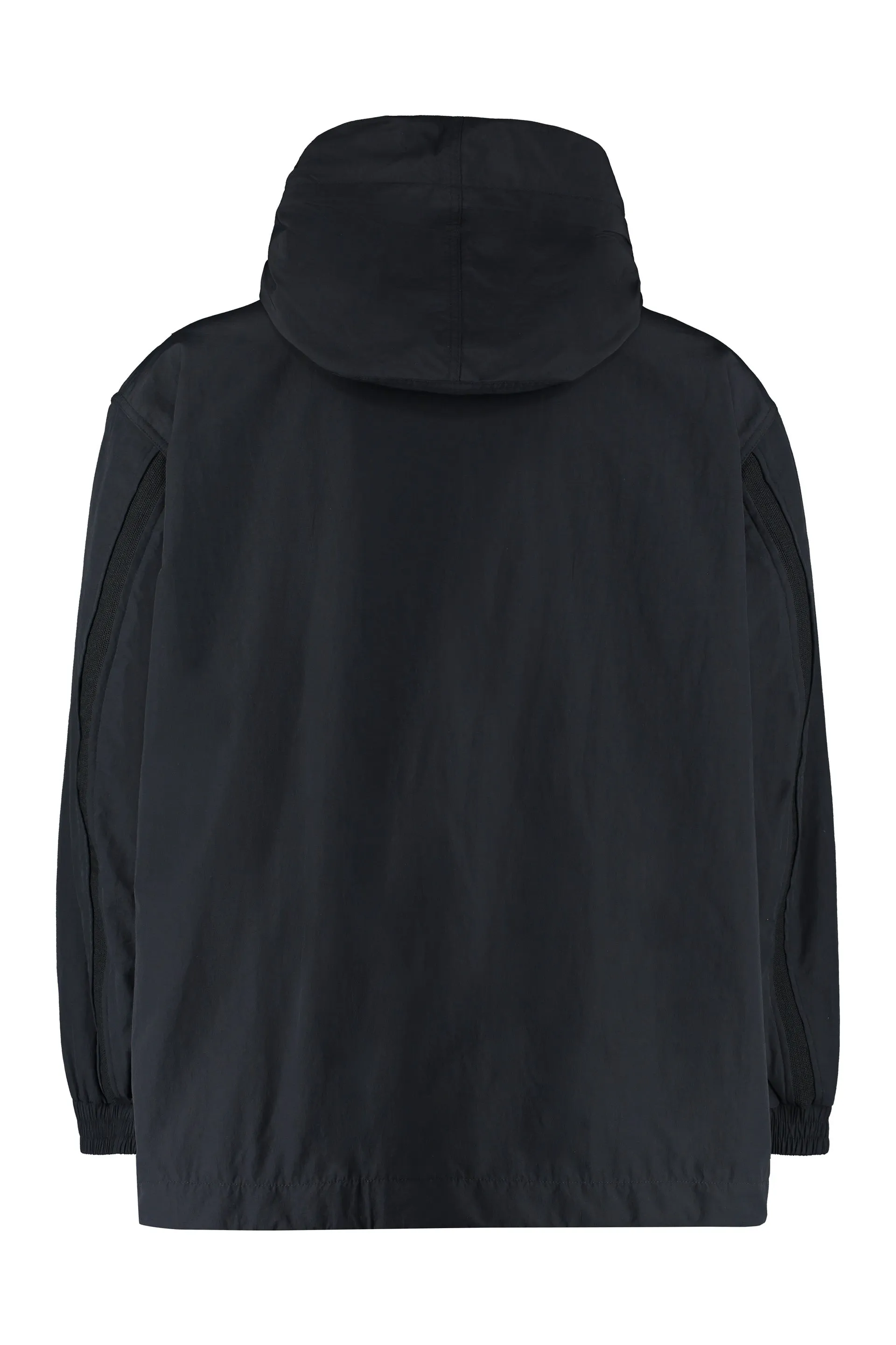 Burberry Logo Printed Hooded Jacket