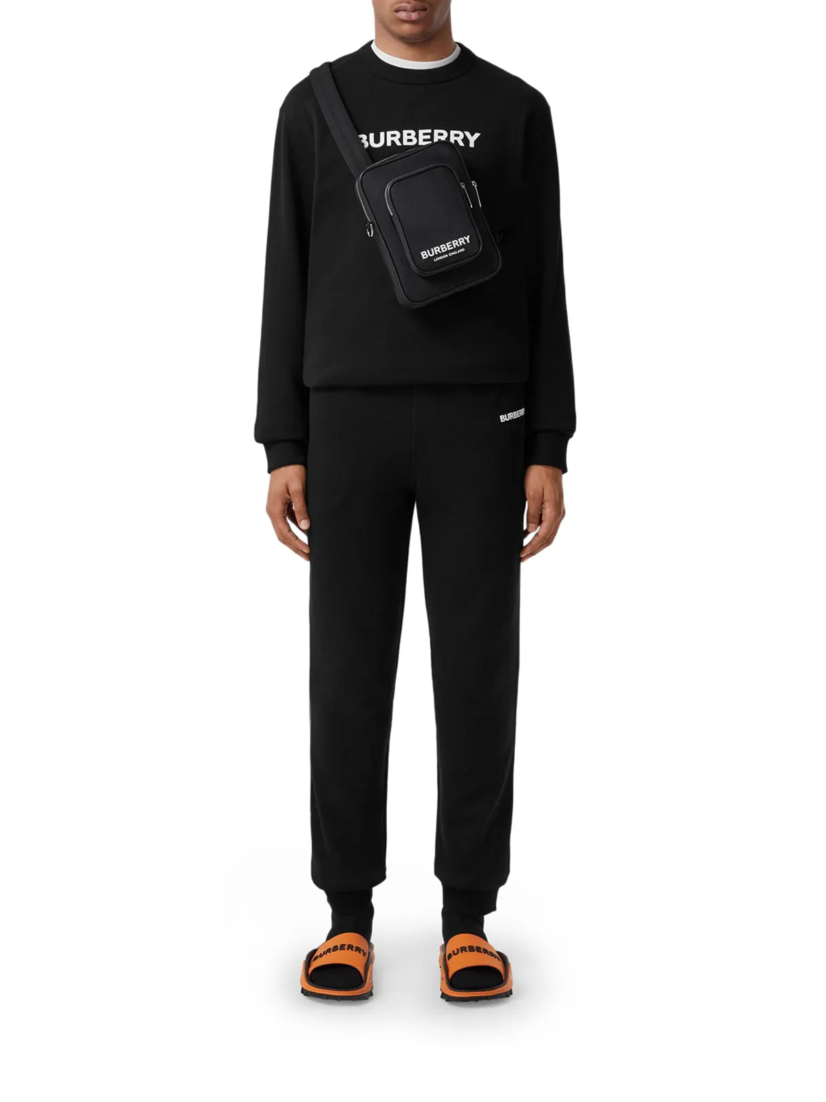 Burberry Logo Printed Track Pants