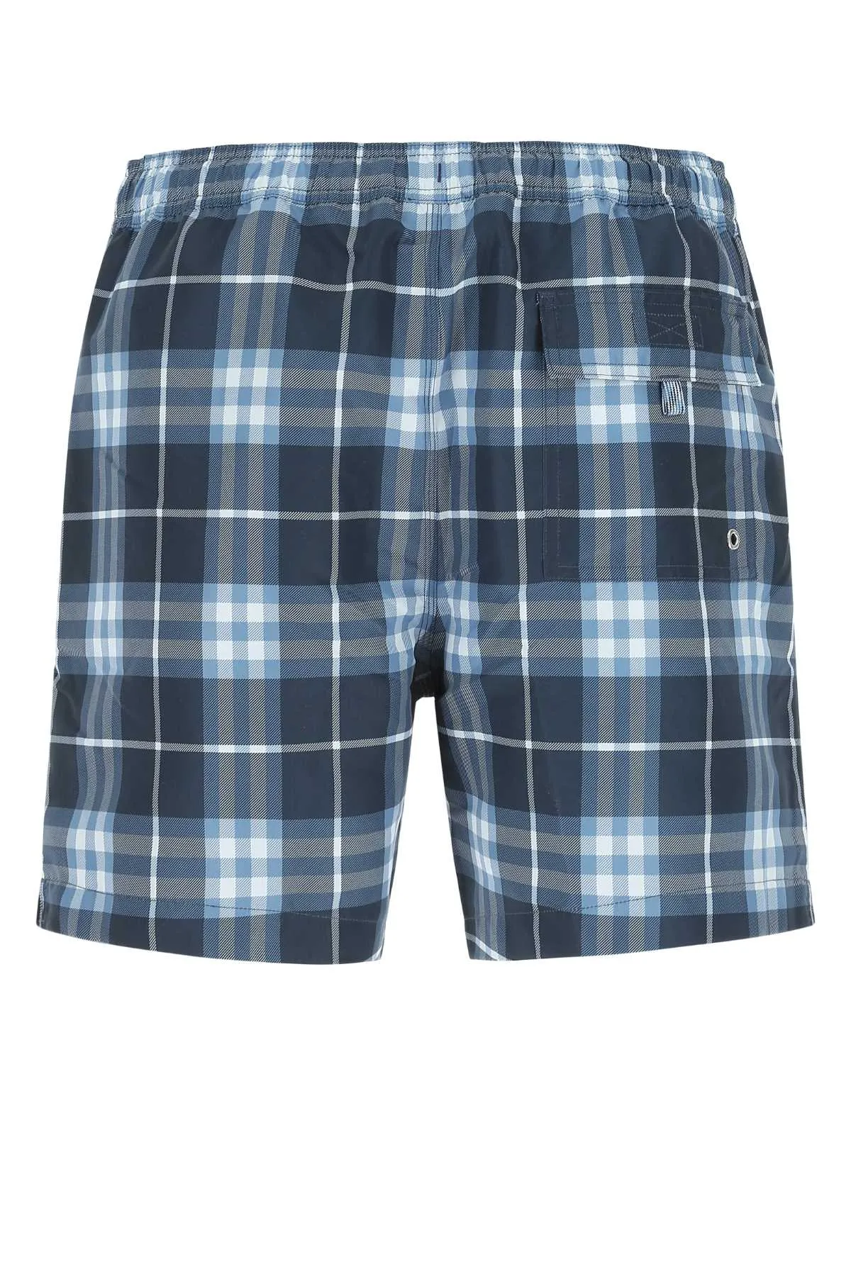 Burberry Vintage Check Pattern Drawstring Swim Shorts