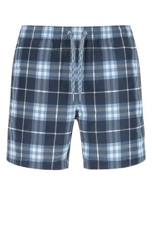 Burberry Vintage Check Pattern Drawstring Swim Shorts