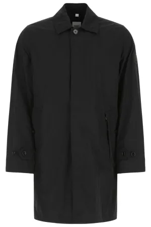 Burberry Zipped Pocket Buttoned Coat