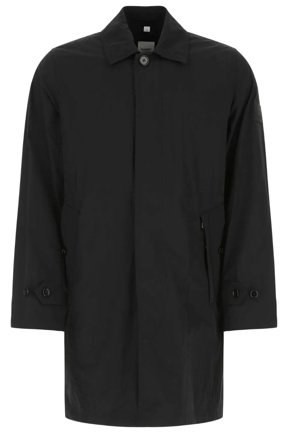 Burberry Zipped Pocket Buttoned Coat