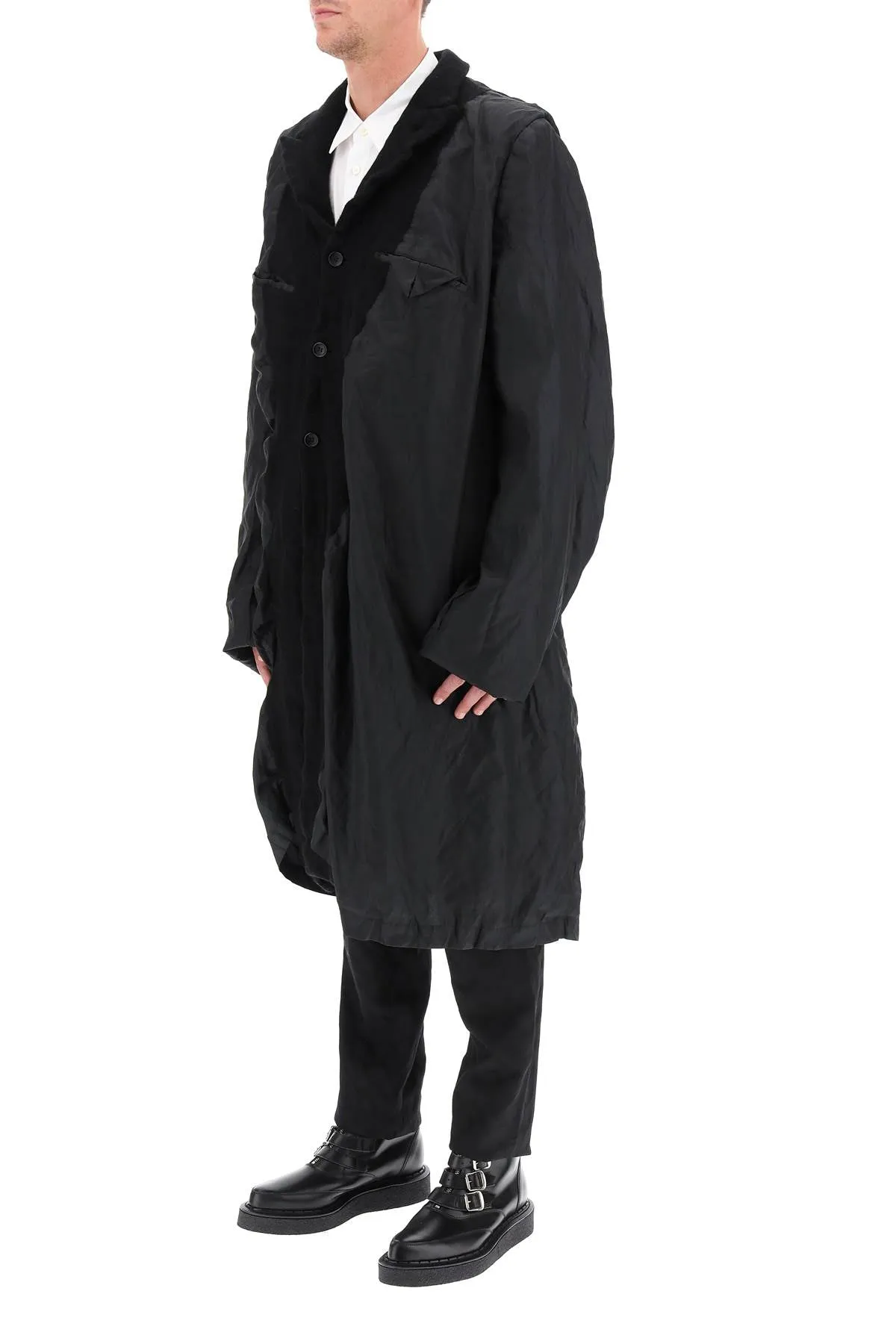 Comme des Garons Homme Plus Inside-out Coat