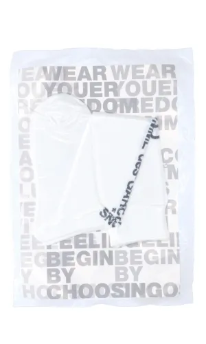 Comme Des Garons Homme Plus Logo Intarsia Socks
