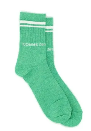 Comme des Garons Homme Plus Logo Intarsia Socks