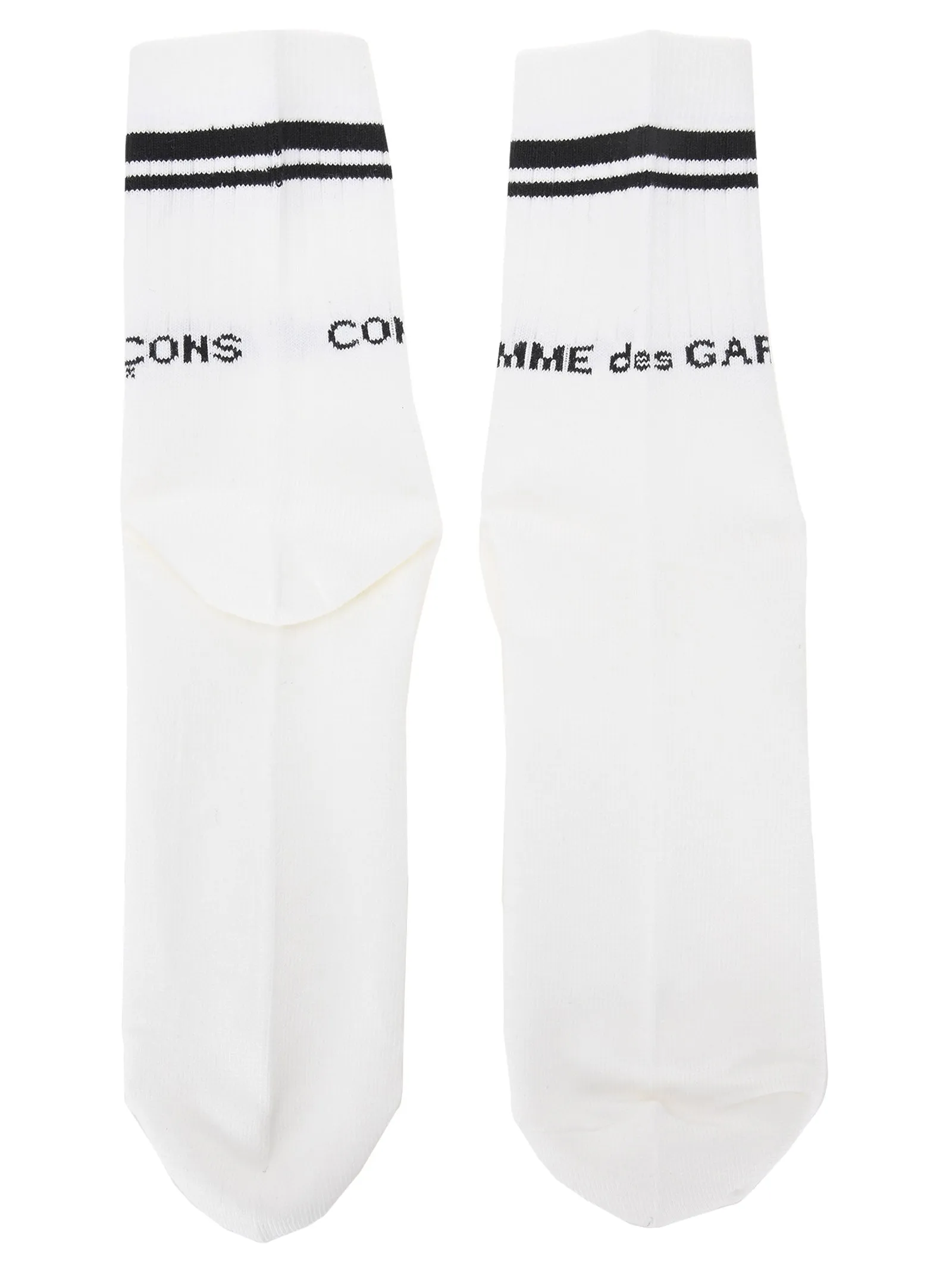 Comme des Garons Homme Plus Logo Intarsia Socks