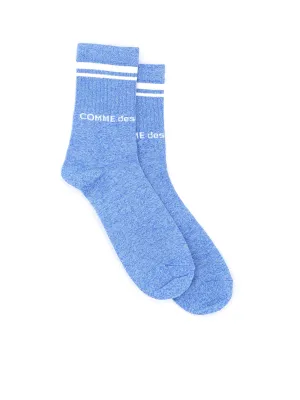 Comme des Garons Homme Plus Logo Intarsia Socks