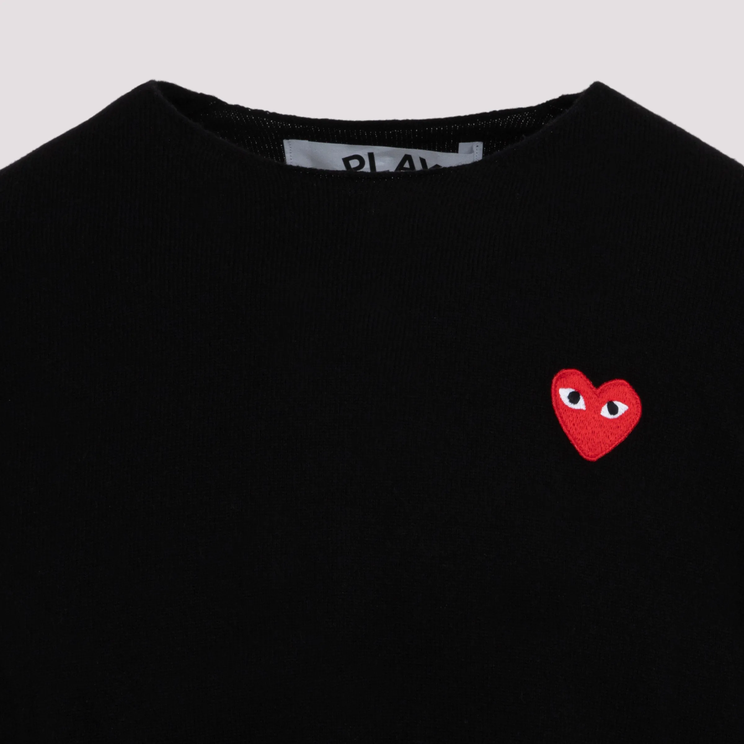 Comme des Garons Play Heart Knitted Sweater