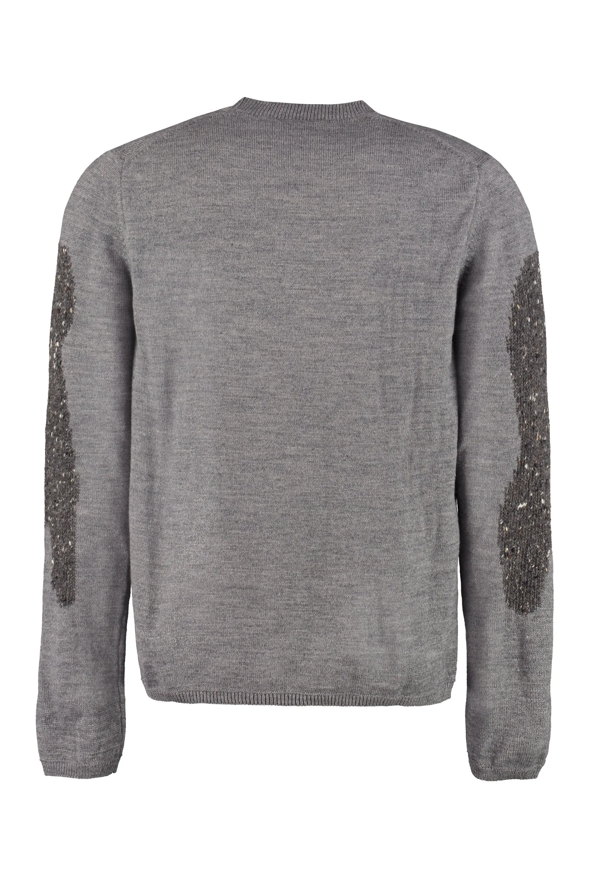 Comme des Garons Shirt Sleeve Embroidered Sweater