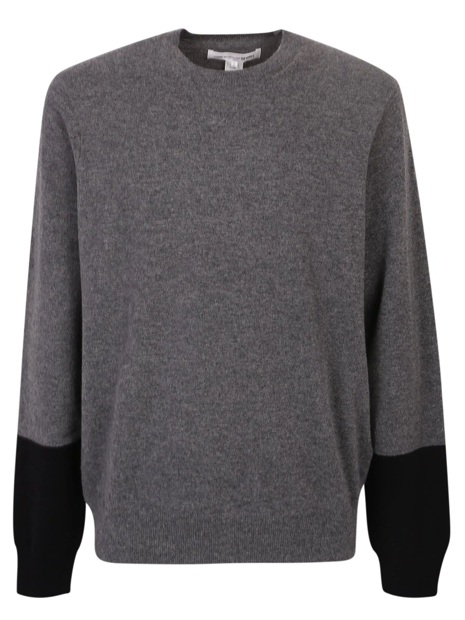 Comme Des Garons Shirt Two-Tone Knitted Jumper