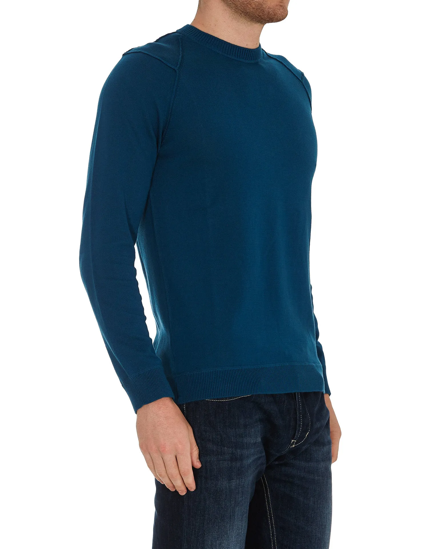 C.P. Company Lens-Embellished Knitted Sweater