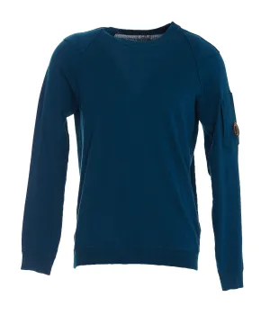 C.P. Company Lens-Embellished Knitted Sweater