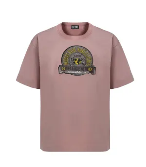 Diesel Logo-Patch Crewneck T-Shirt