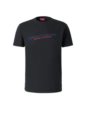 Diesel Logo Printed Crewneck T-Shirt