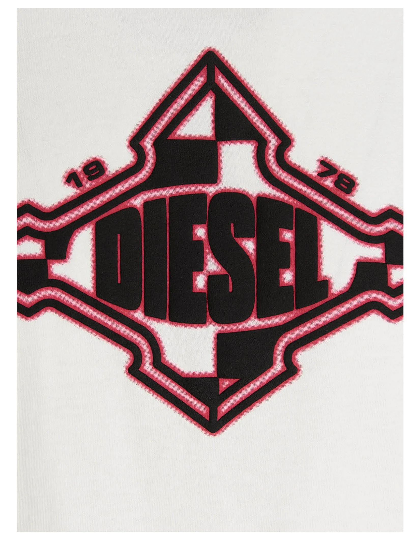 Diesel Logo Printed Crewneck T-Shirt