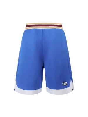 Diesel P-Bowly Logo Patch Sweat Shorts