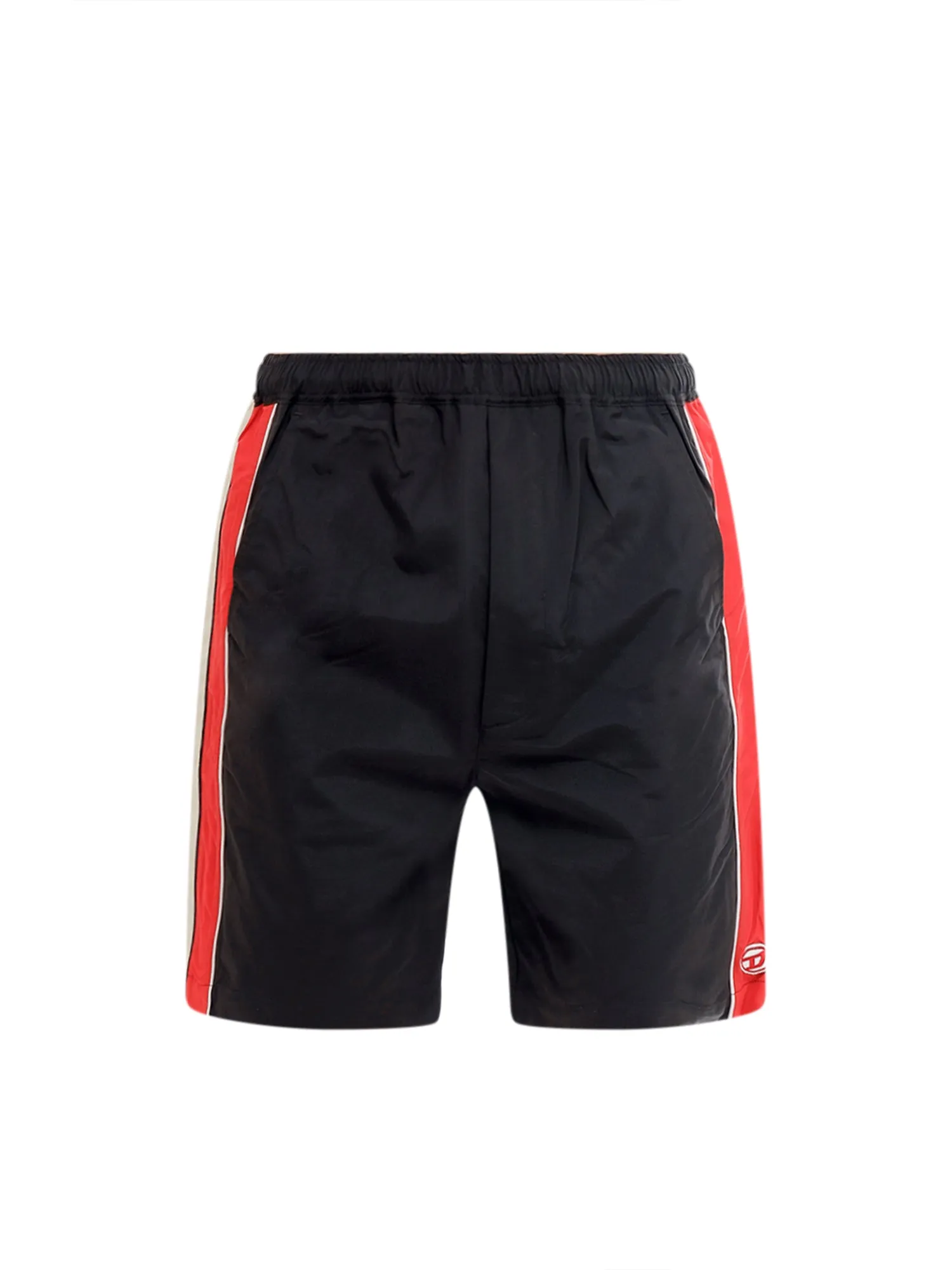 Diesel P-Sports Side-Band Piped Shorts