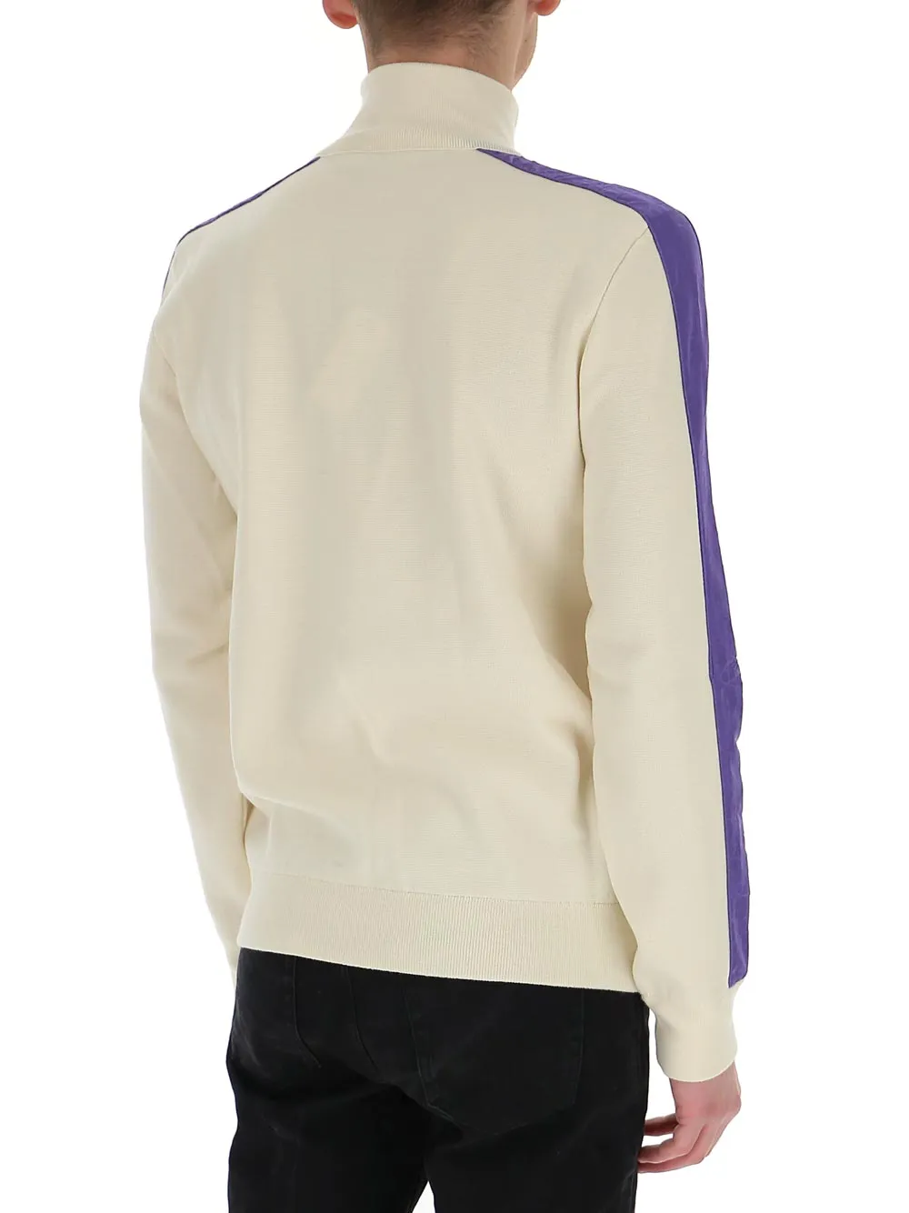 Dior Homme Oblique Insert High Collar Sweater