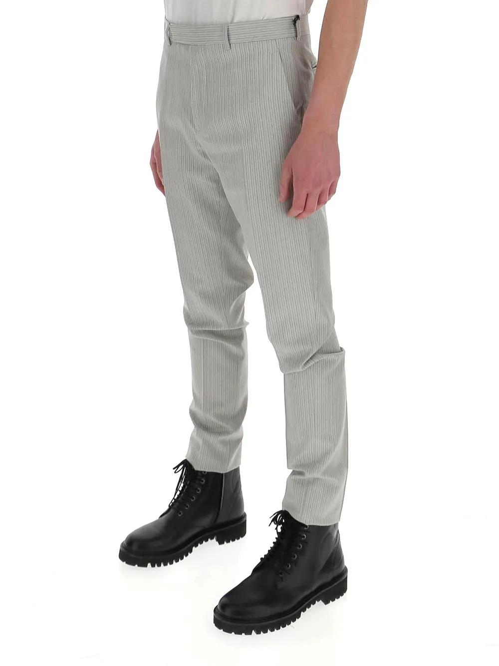 Dior Homme Stripe Detailed Chino Pants