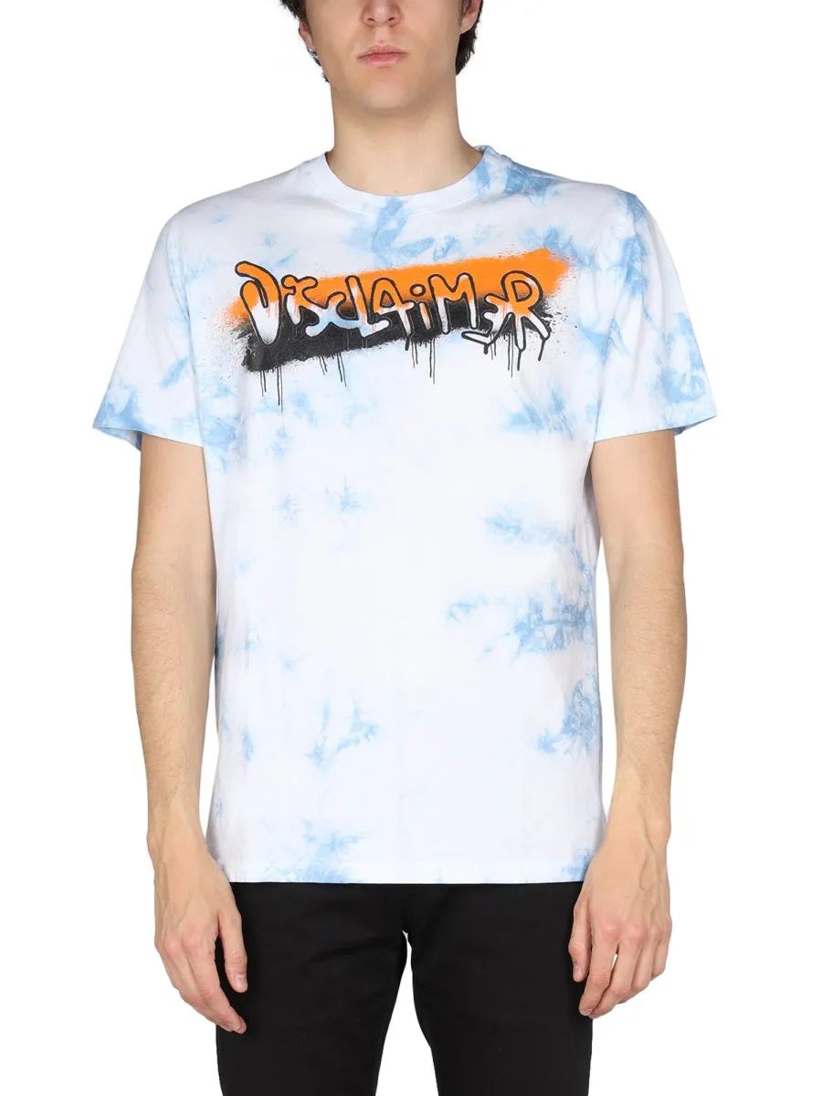 Disclaimer Printed Crewneck T-Shirt