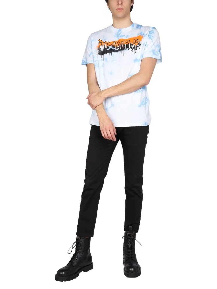 Disclaimer Printed Crewneck T-Shirt