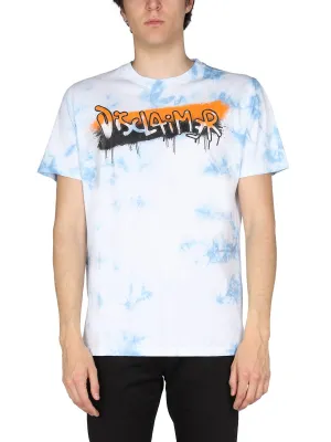 Disclaimer Printed Crewneck T-Shirt