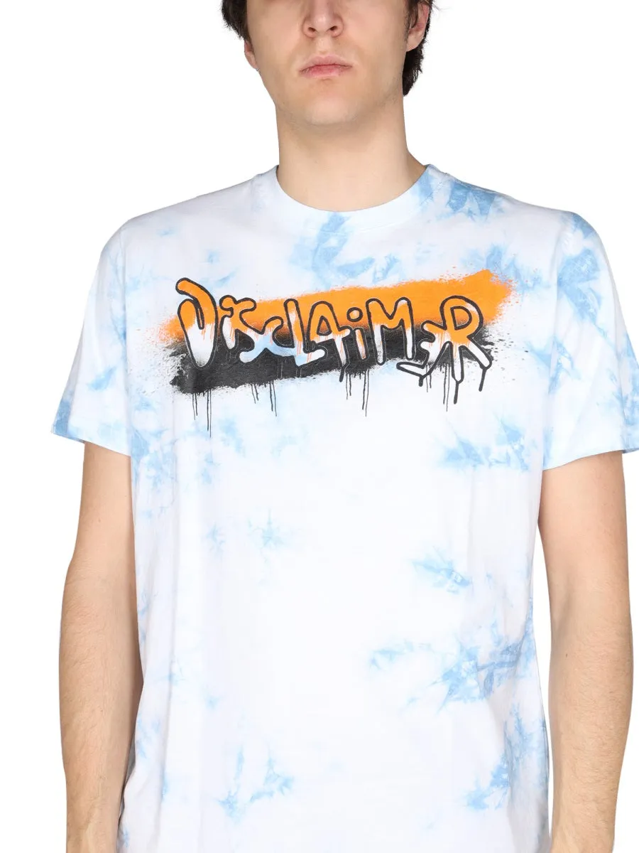 Disclaimer Printed Crewneck T-Shirt