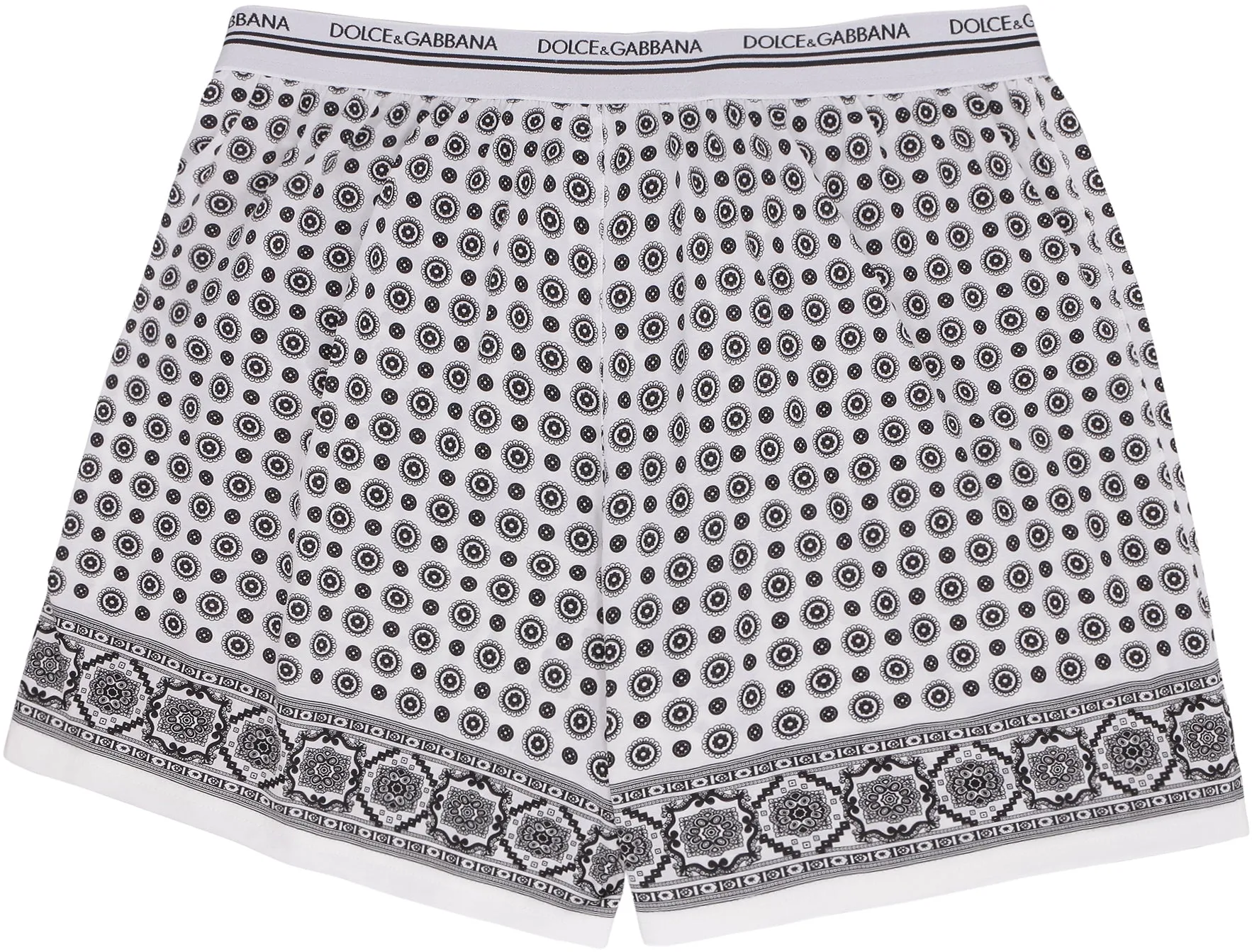 Dolce & Gabbana Allover Printed Stretched Boxers