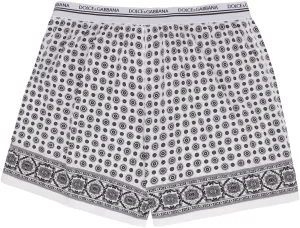 Dolce & Gabbana Allover Printed Stretched Boxers