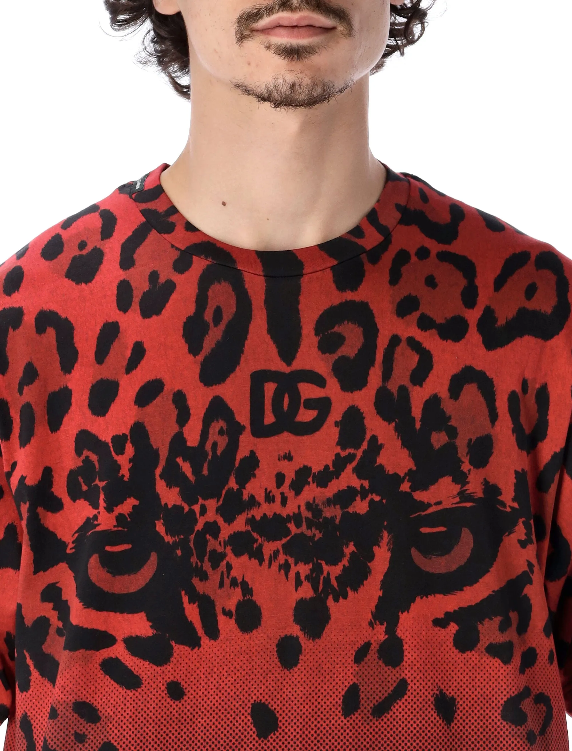 Dolce & Gabbana Animal Printed T-Shirt