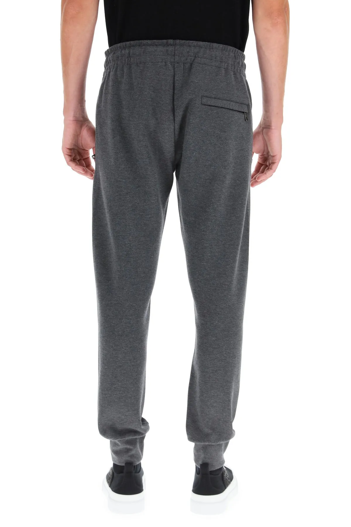Dolce & Gabbana Bee Embroidered Jogger Pants