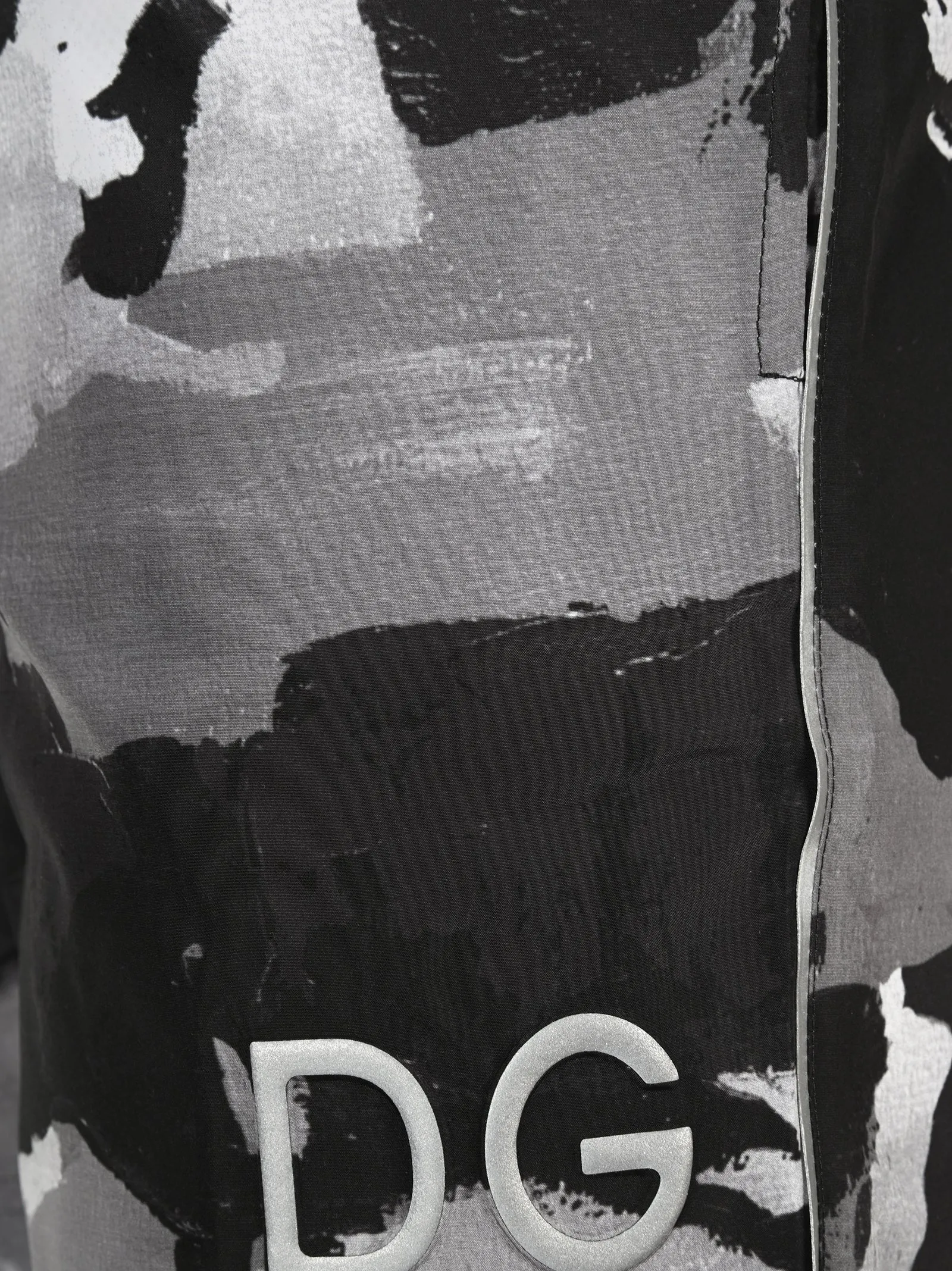 Dolce & Gabbana Camouflage Print Swim Trunks