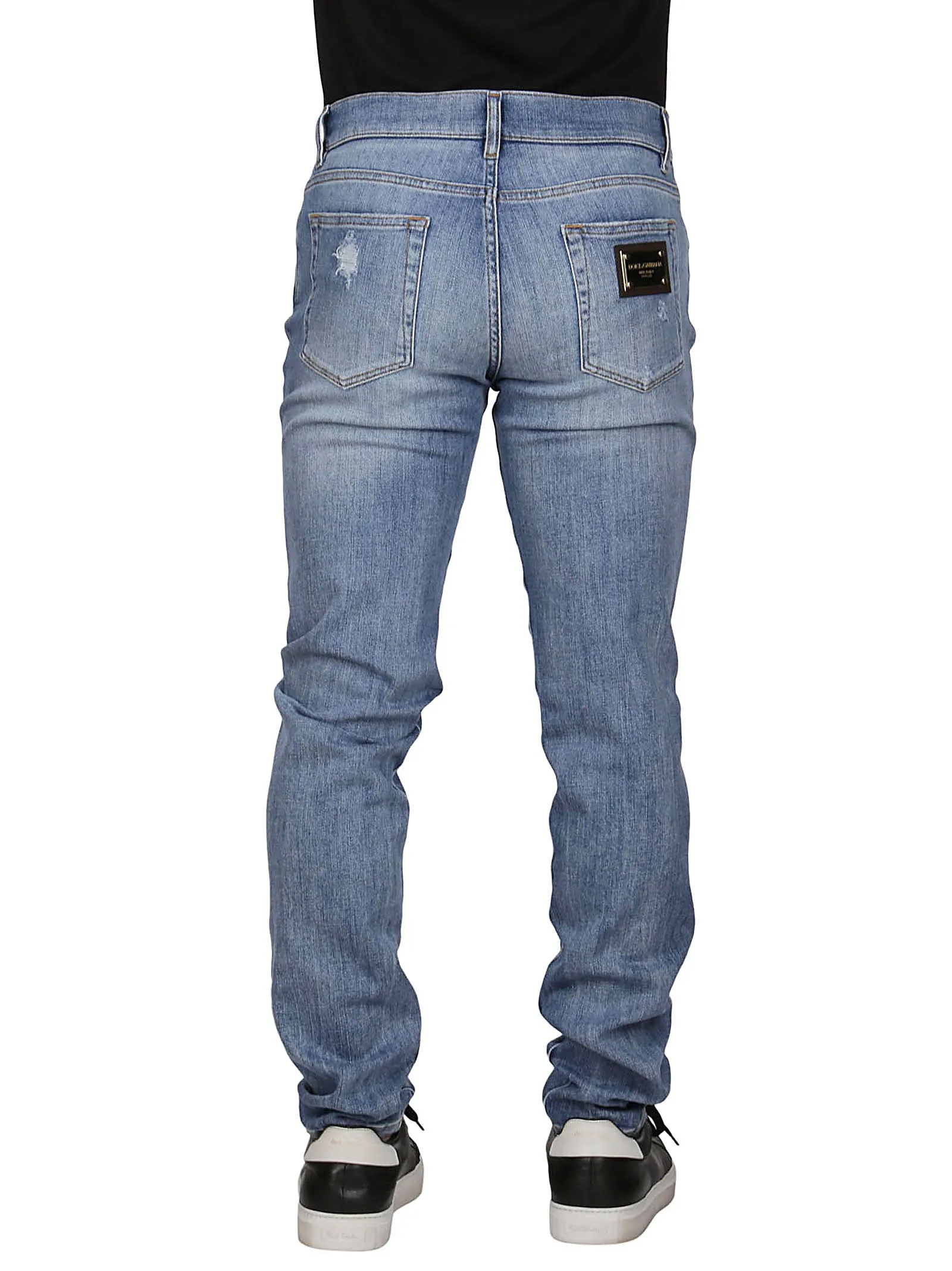 Dolce & Gabbana Distressed Skinny Jeans
