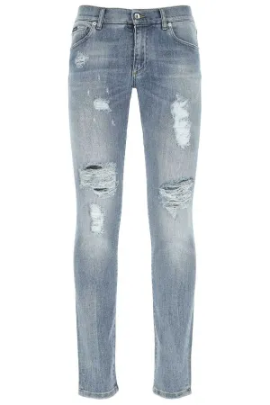 Dolce & Gabbana Distressed Skinny Jeans