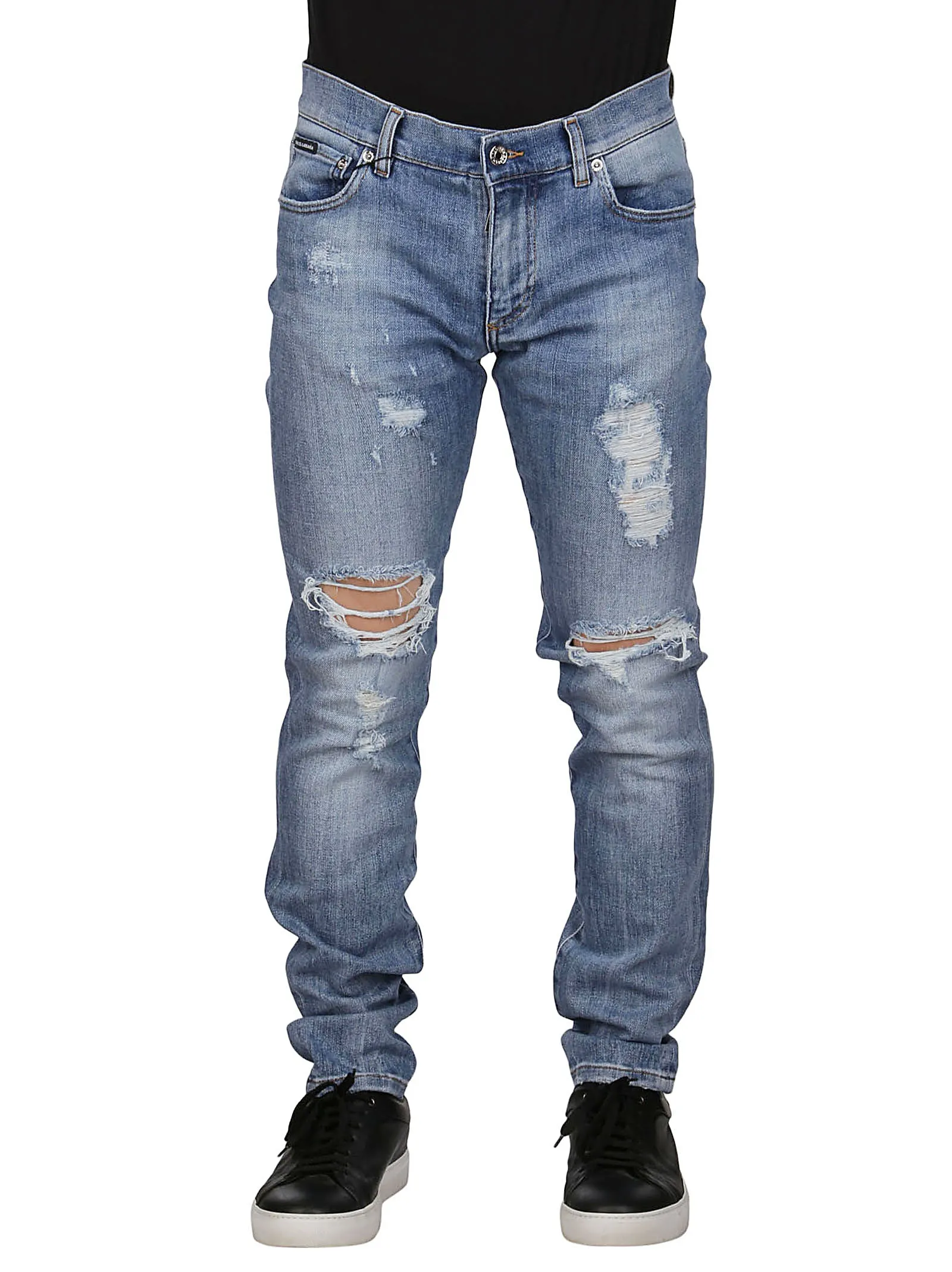 Dolce & Gabbana Distressed Skinny Jeans
