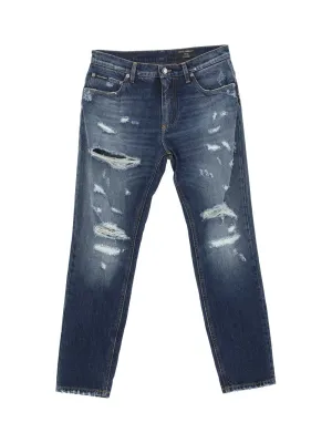 Dolce & Gabbana Distressed Wash Jeans