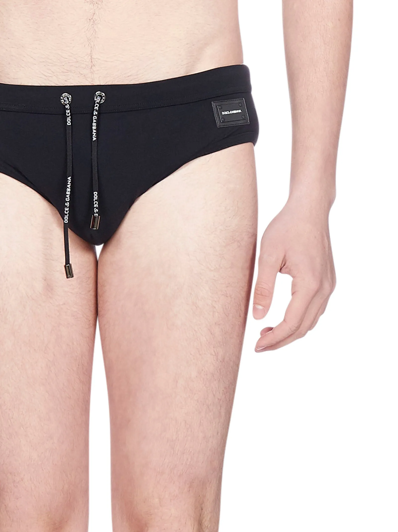 Dolce & Gabbana Drawstring Swim Briefs
