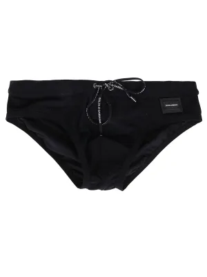 Dolce & Gabbana Drawstring Swim Briefs