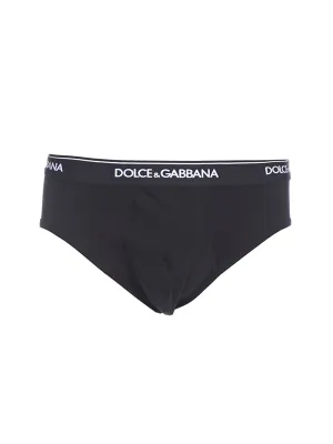 Dolce & Gabbana Logo Band Two-Pack Briefs