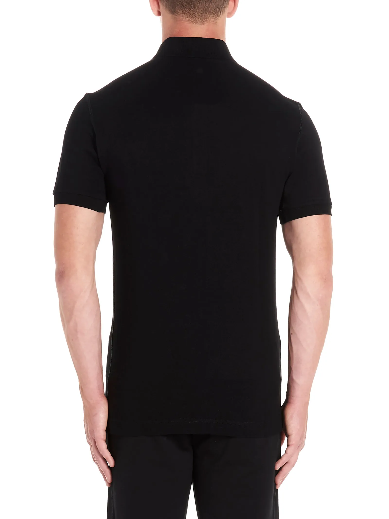 Dolce & Gabbana Logo Patch Polo Shirt