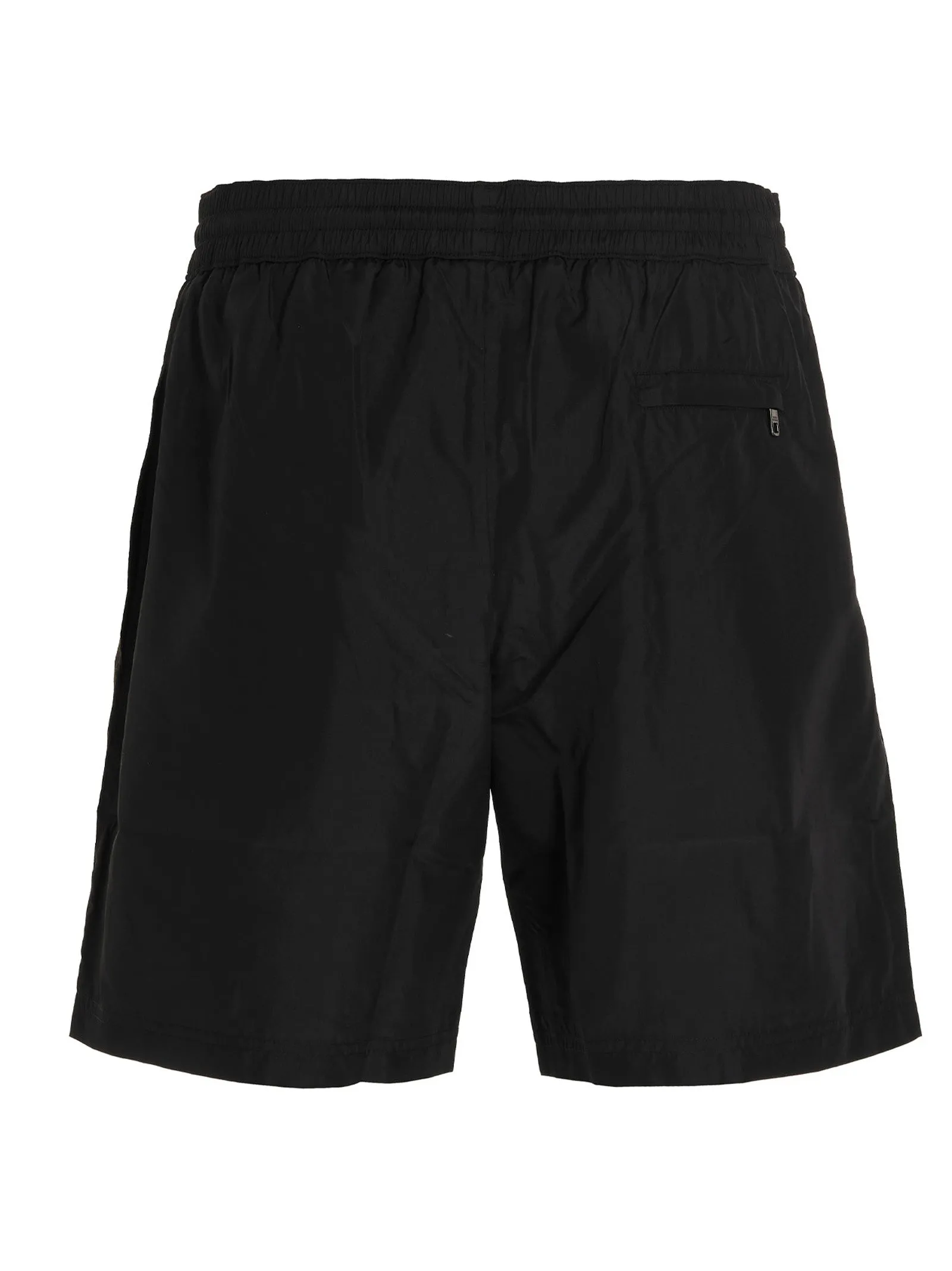 Dolce & Gabbana Logo Patch Swim Shorts
