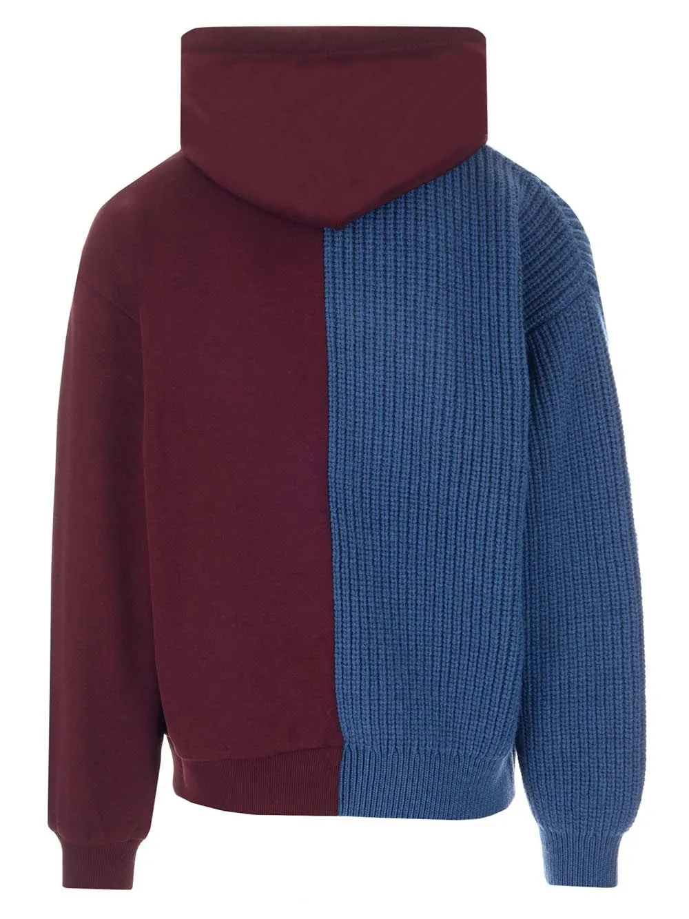 Dolce & Gabbana Logo Patched Knitted Hoodie