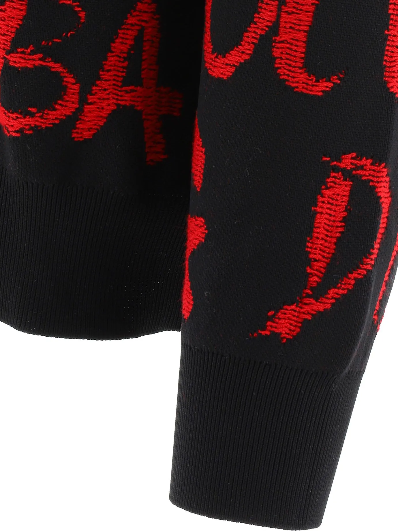 Dolce & Gabbana Logo Printed Knitted Jumper