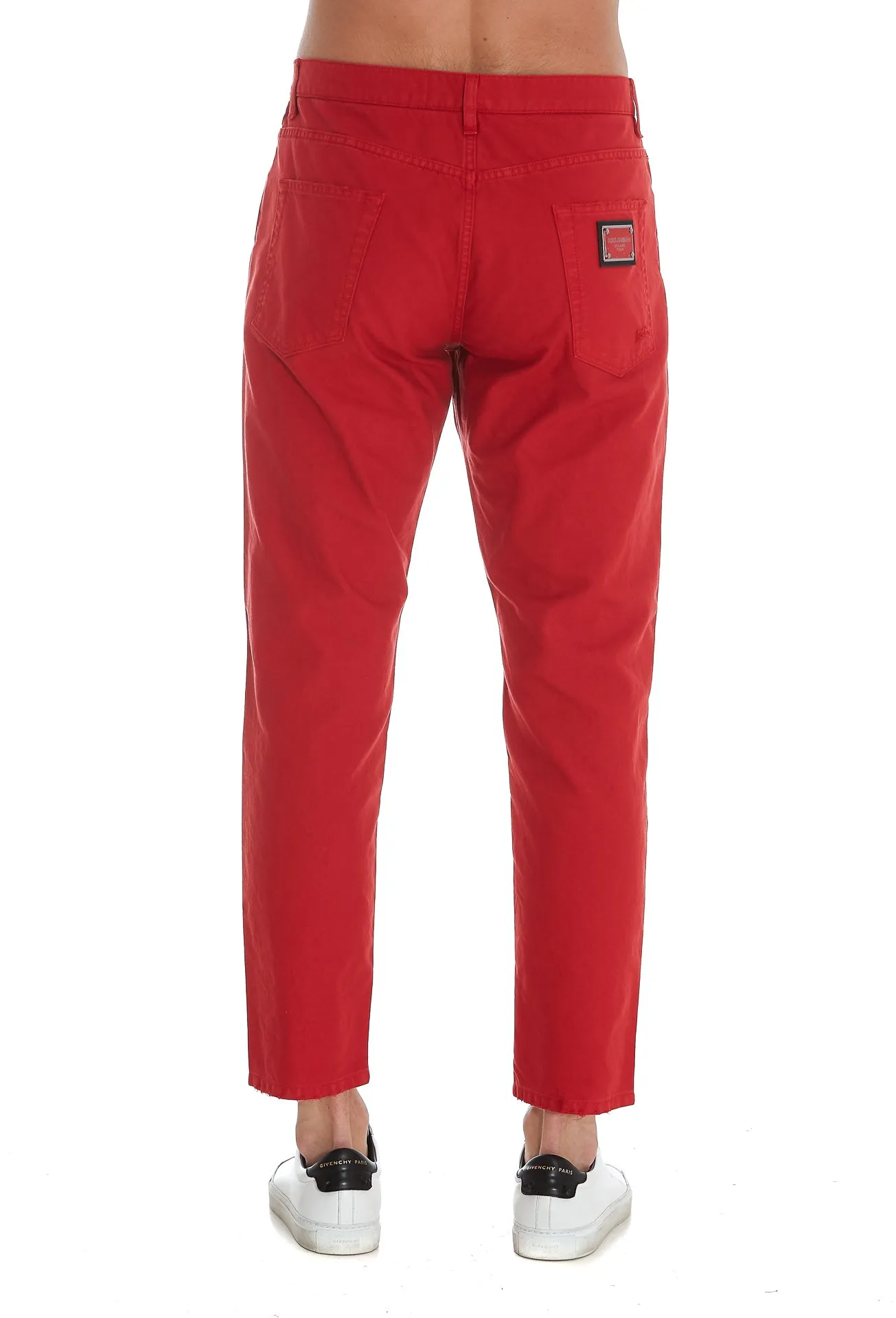Dolce & Gabbana Loose Garment-Dyed Pants