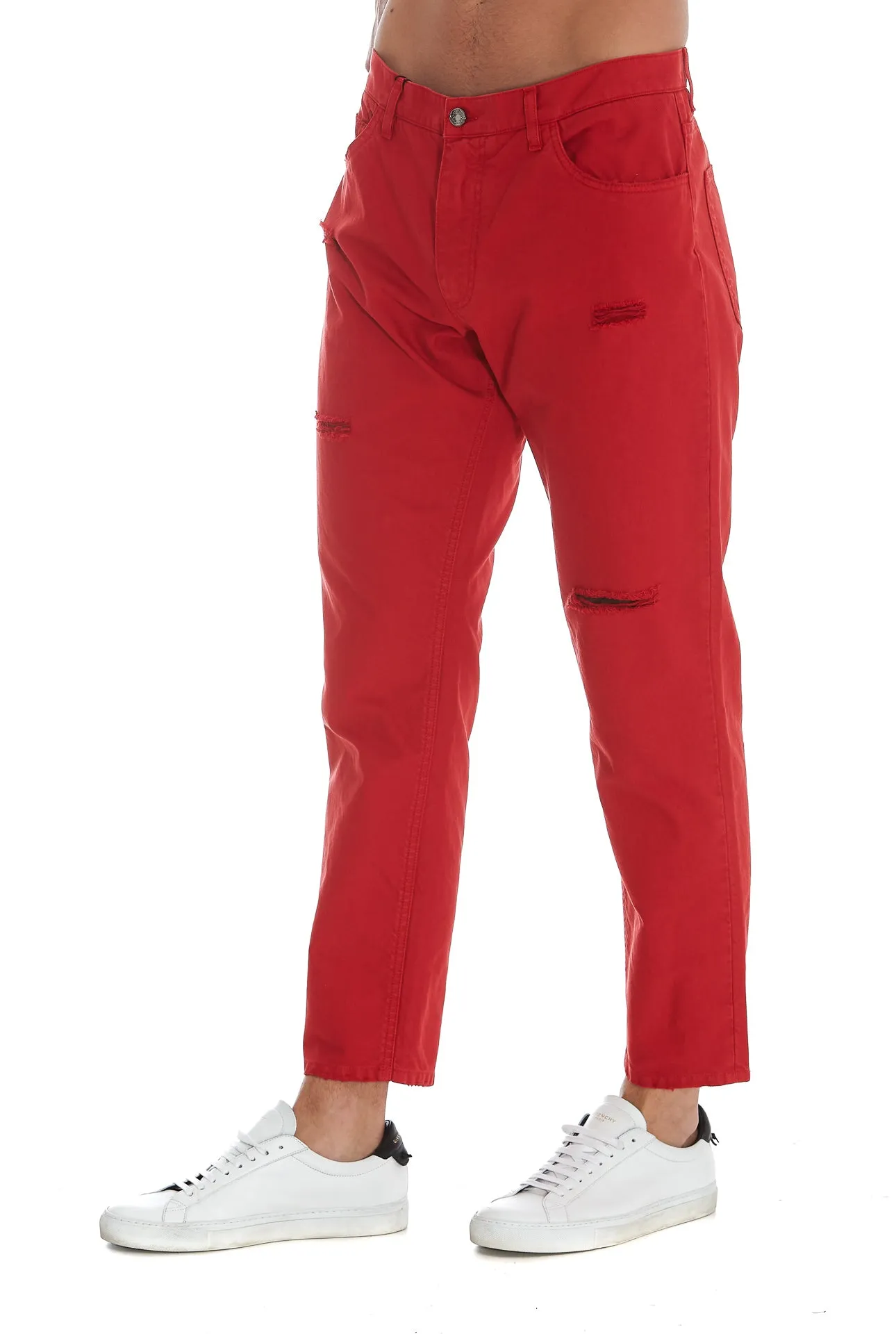 Dolce & Gabbana Loose Garment-Dyed Pants