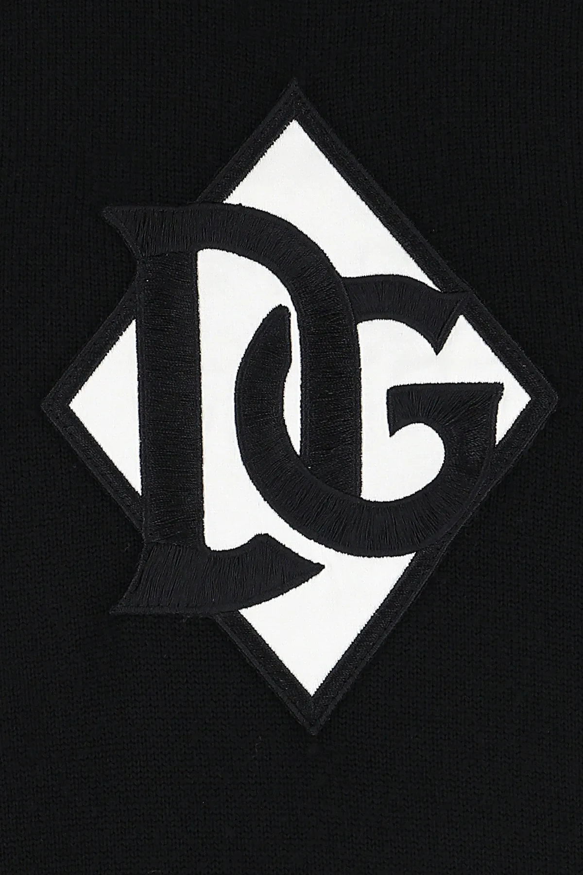 Dolce & Gabbana Monogram Patch Sweater