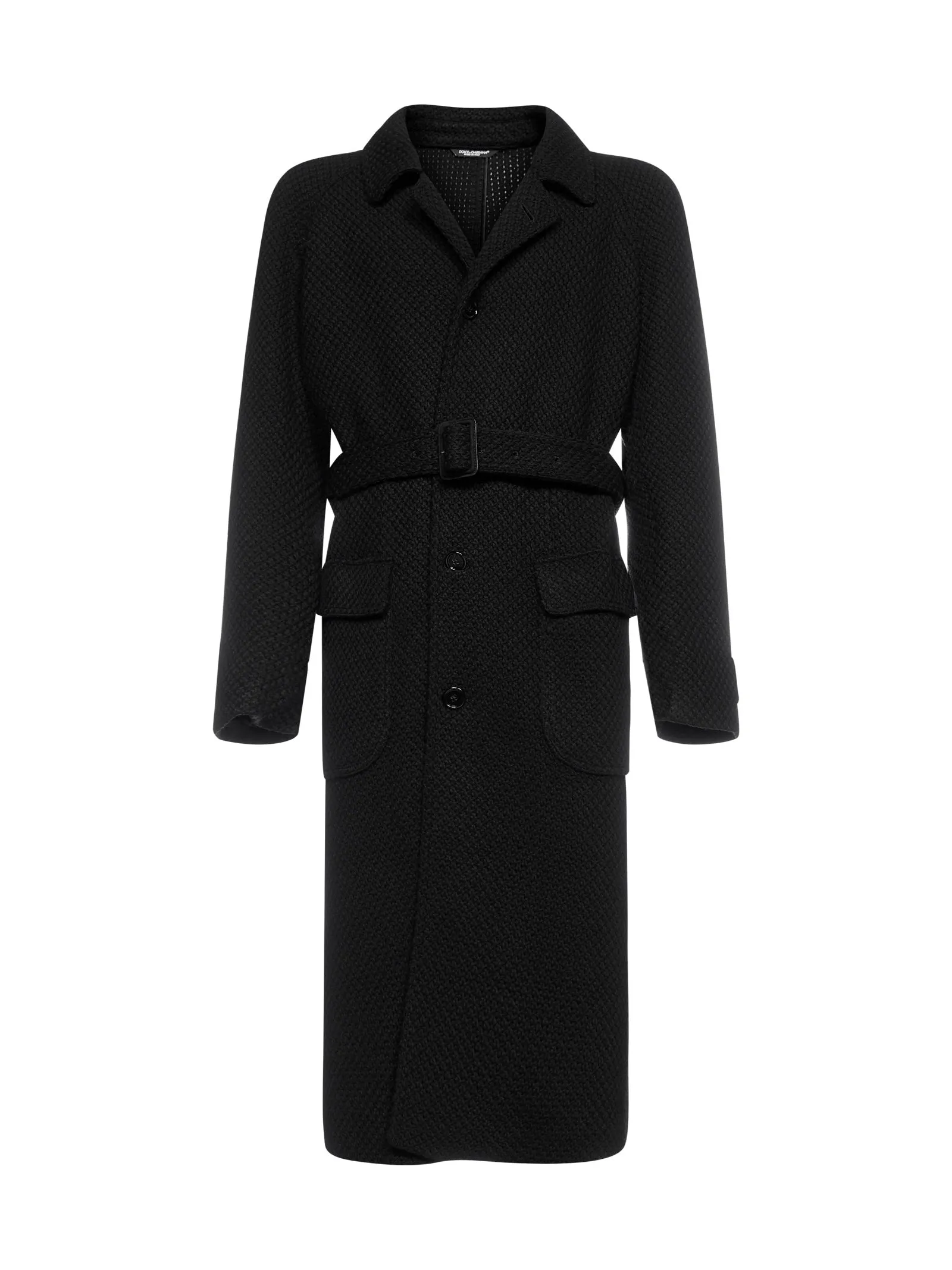 Dolce & Gabbana Single-Breasted Belt Waist Coat